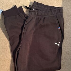 Puma Men’s BMW Motorsport Black Jogger Pants